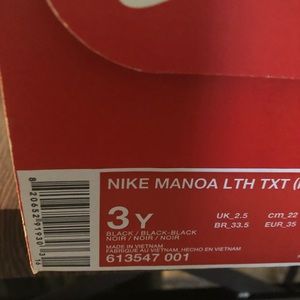 Nike Manoa Boots(Youth)